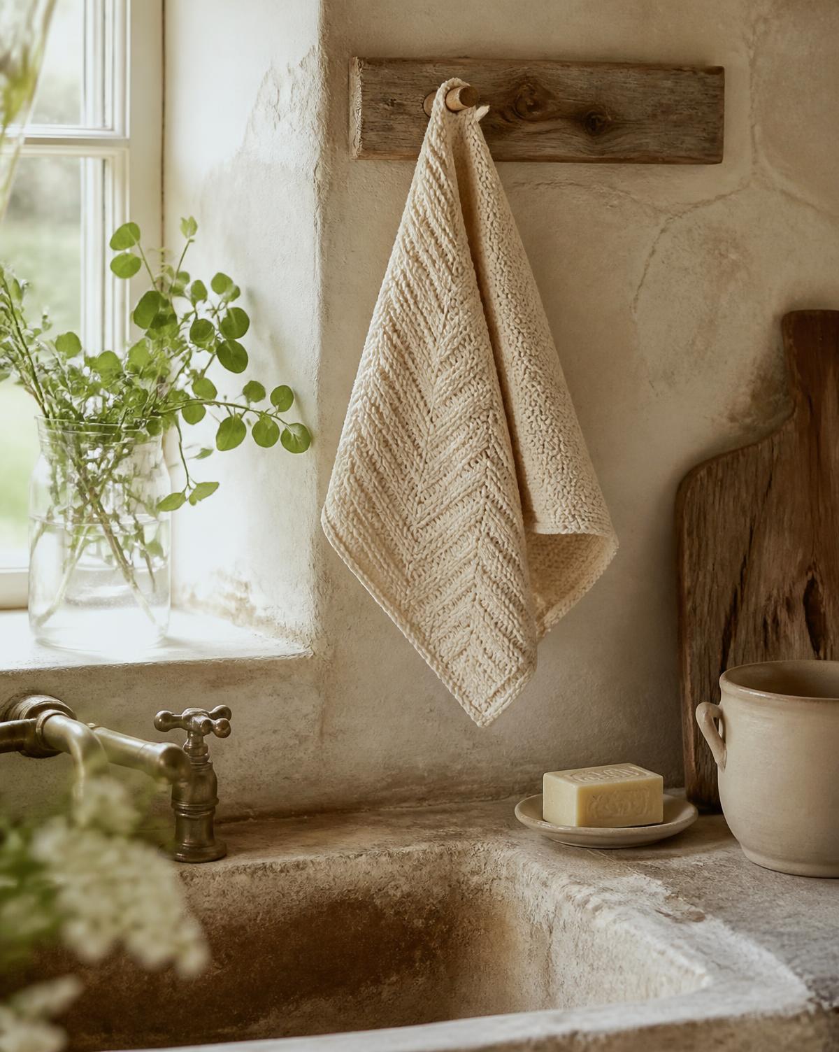 Herringbone Dish Towel