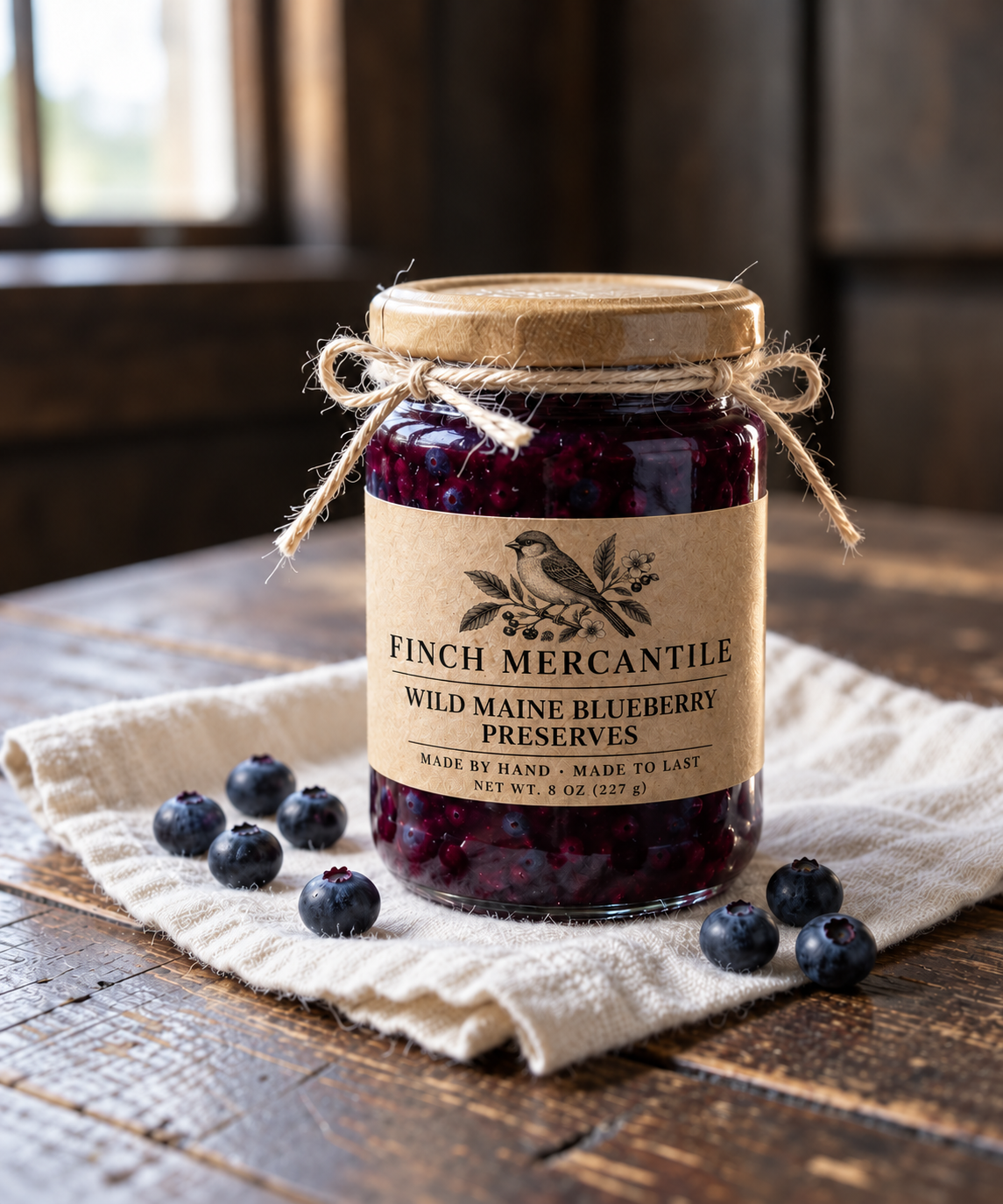 Wild Blueberry Preserves