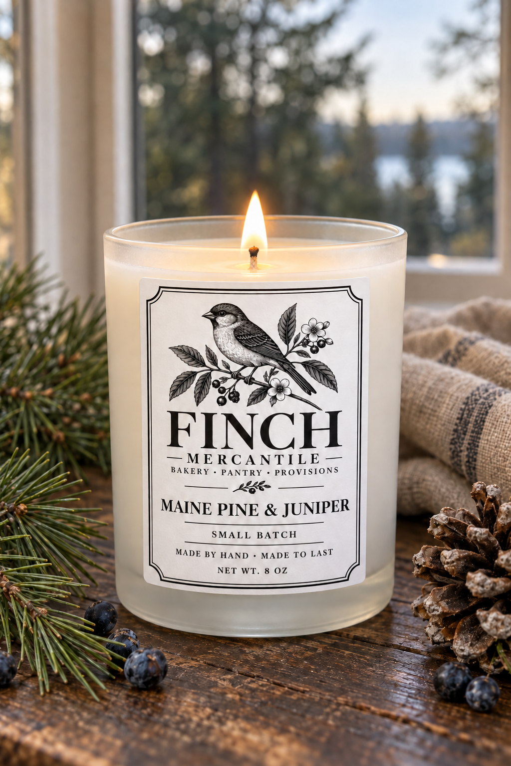 Maine Pine & Juniper — Candle