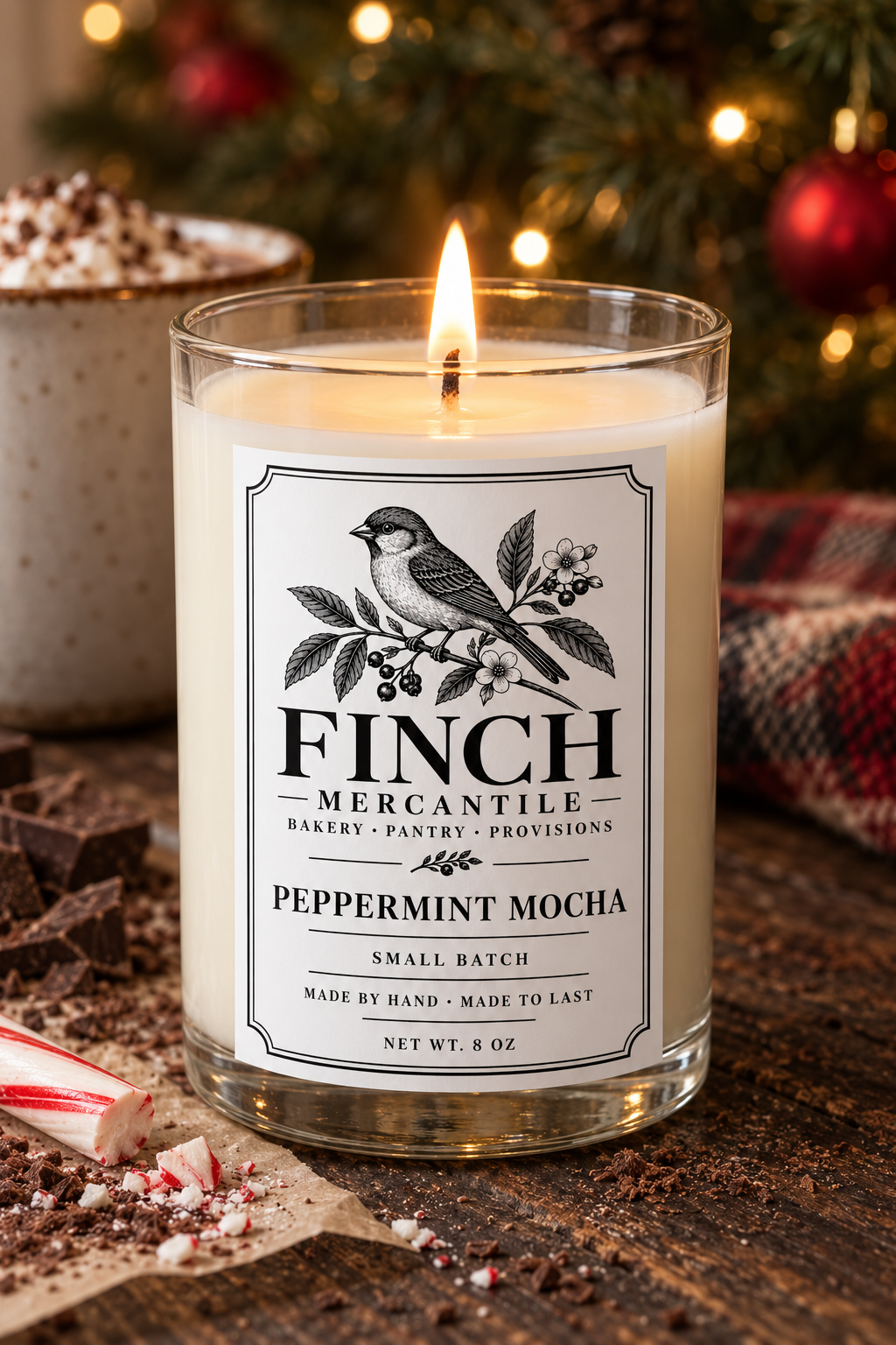 Peppermint Mocha — Candle