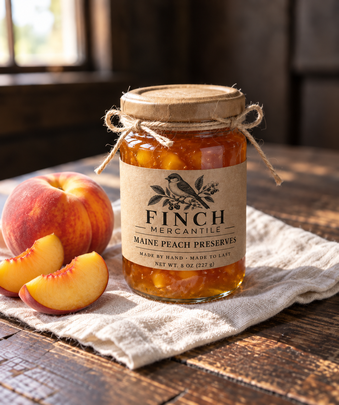 Maine Peach Preserves