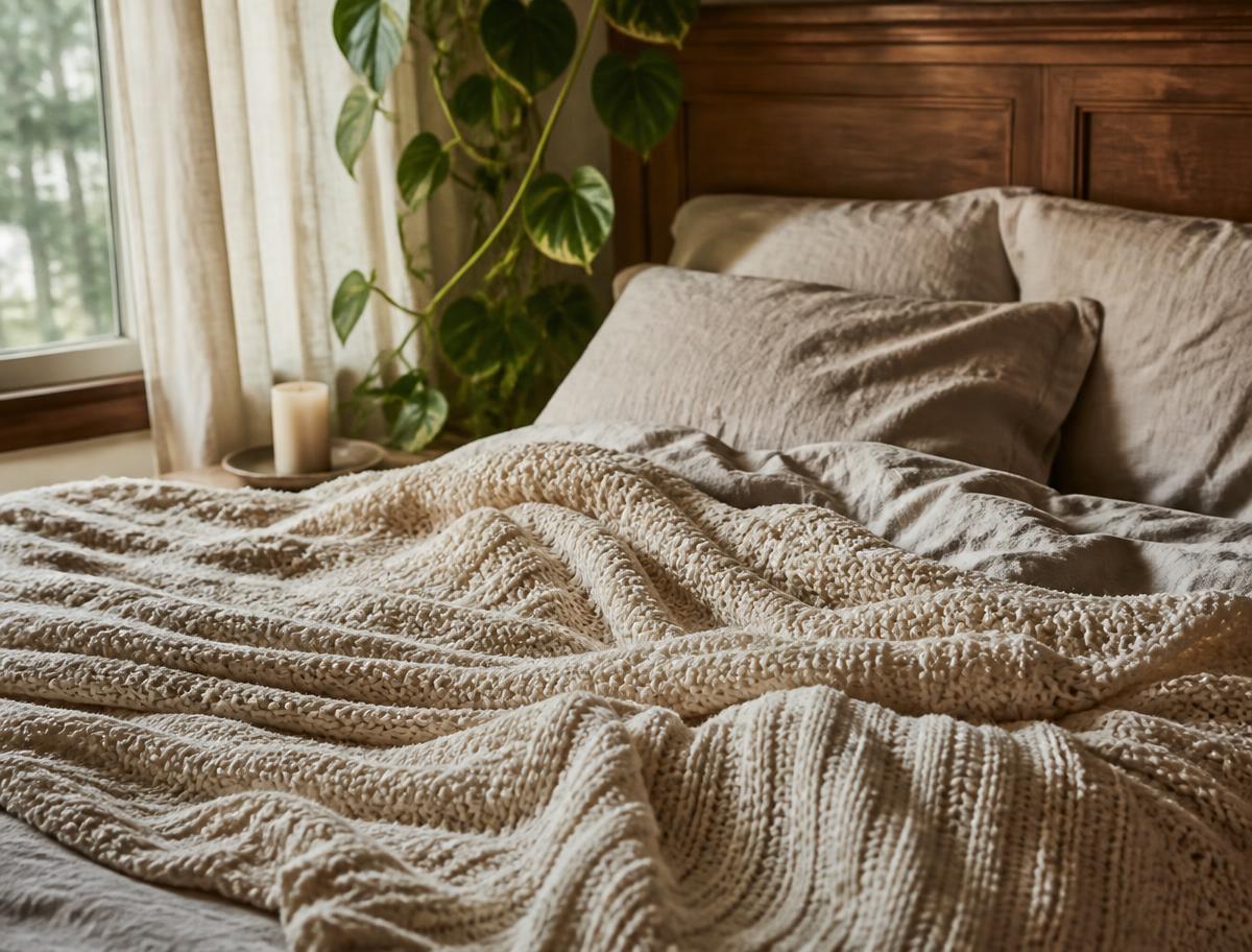 Woodland Sweater Blanket — PDF pattern
