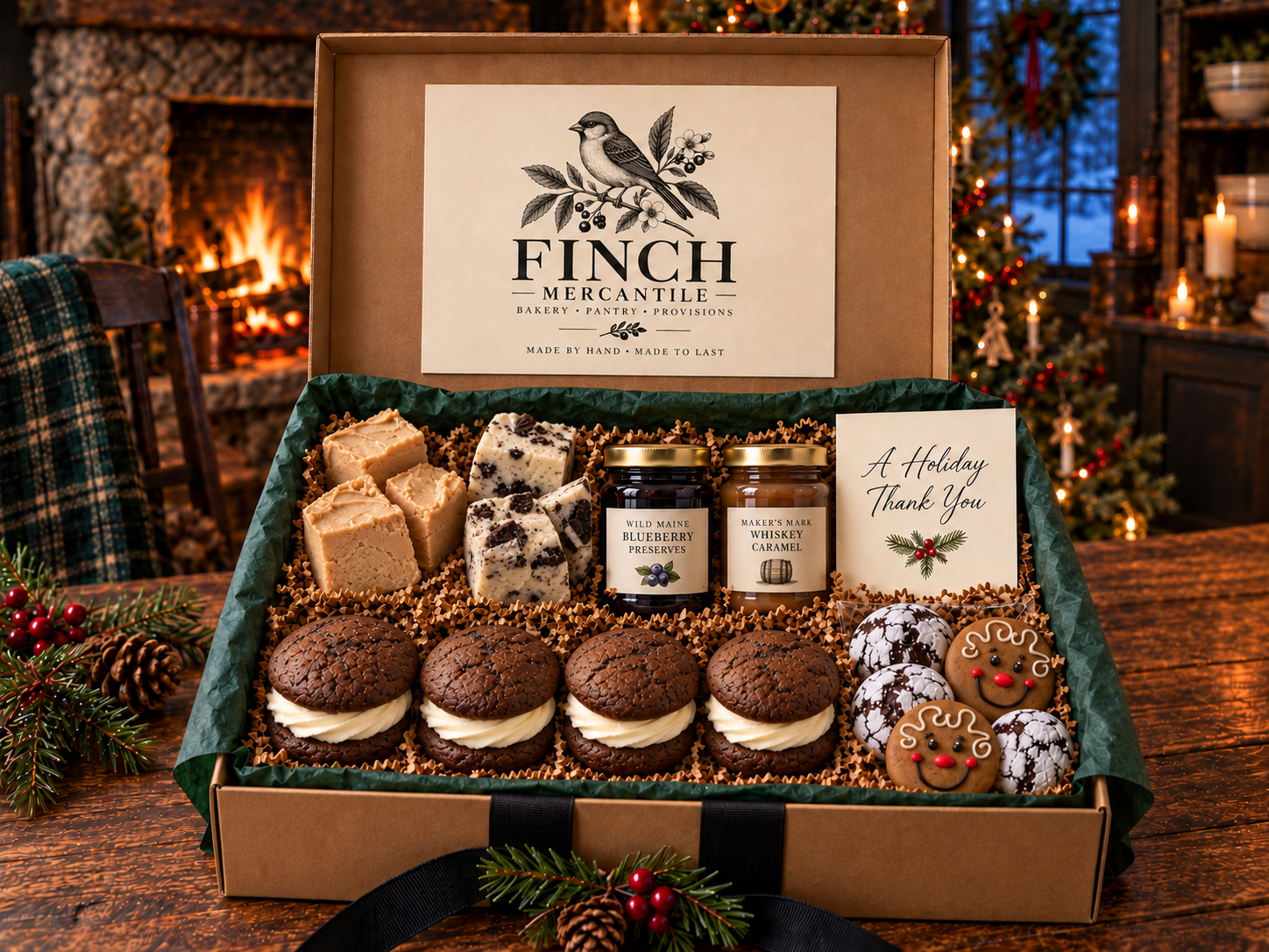 Fudge & Pantry Gift Boxes — Maine food gifts