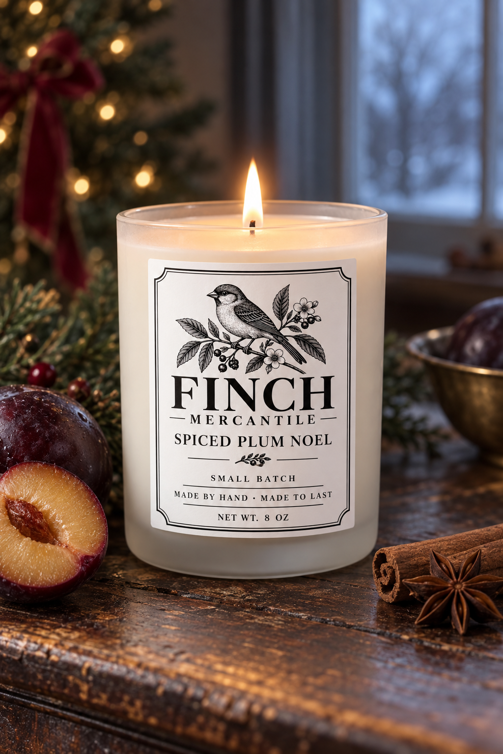 Spiced Plum Noel — Candle