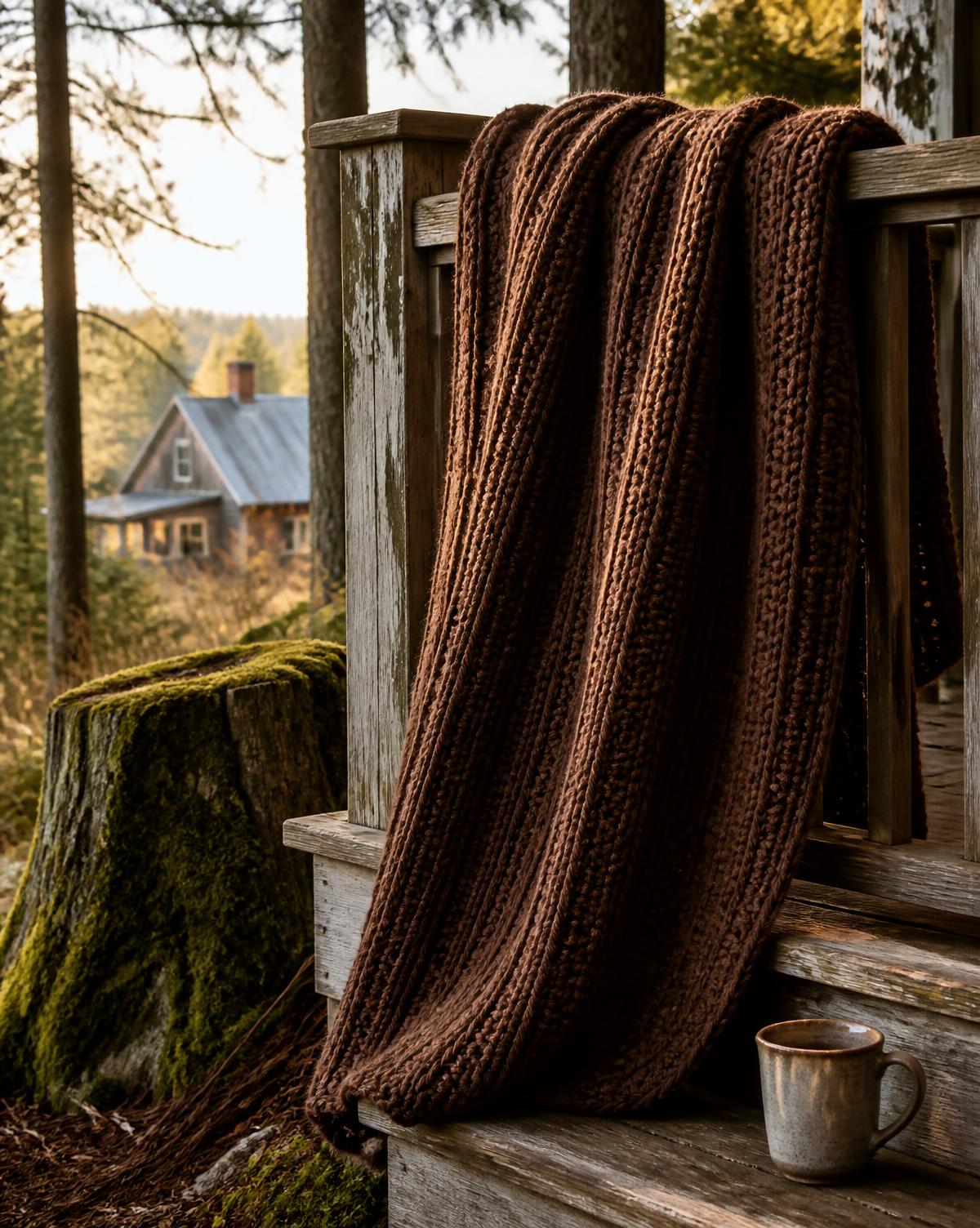 Old Pine Rib Blanket