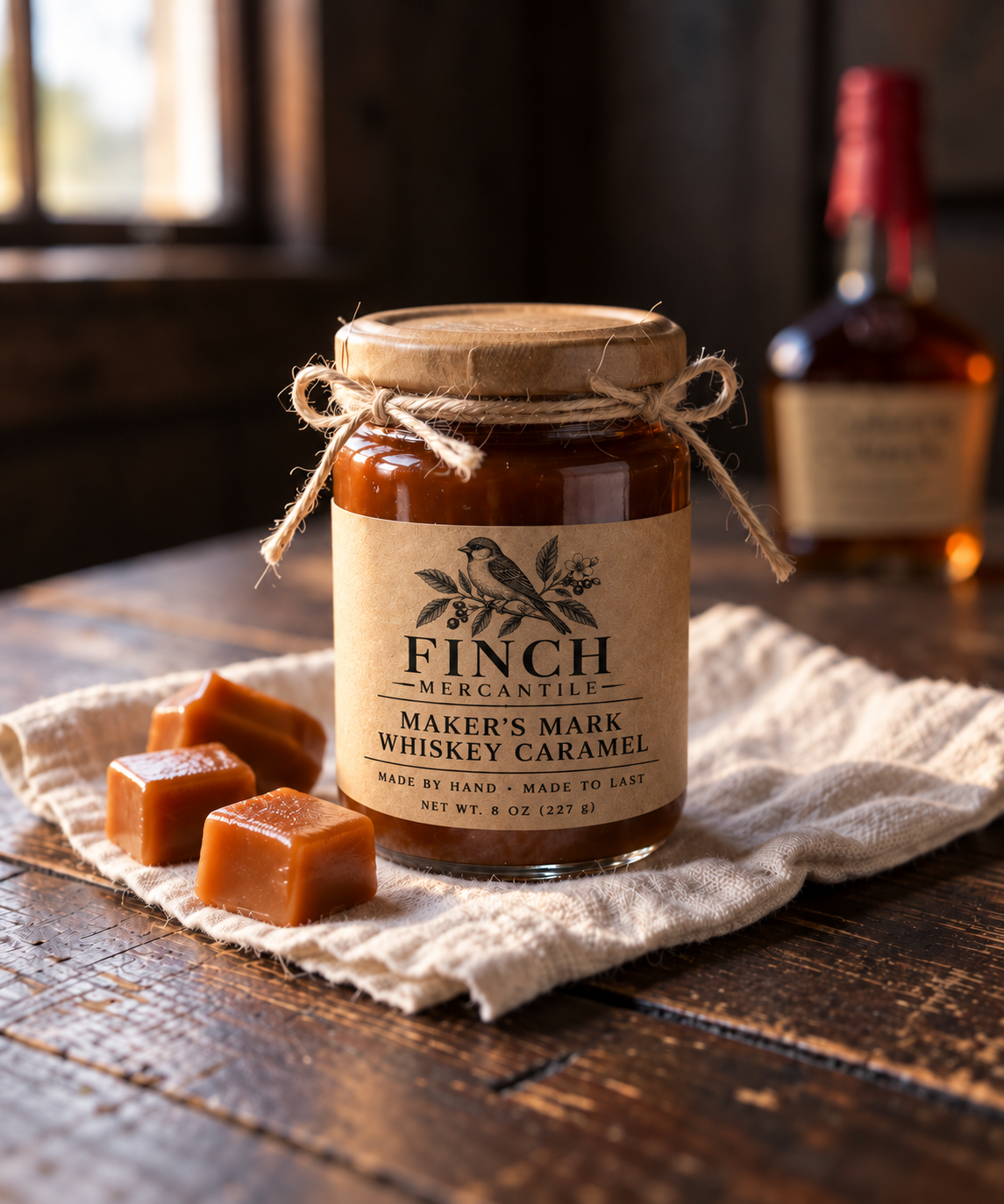 Maker's Mark Whiskey Caramel
