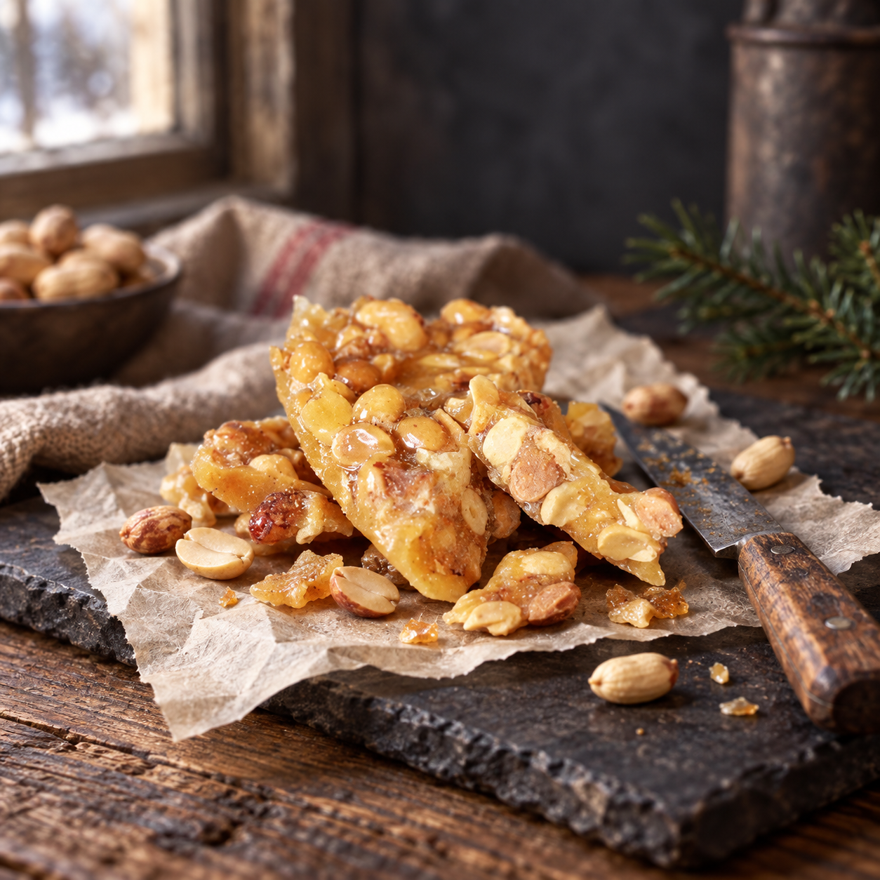 Peanut Brittle — Candy