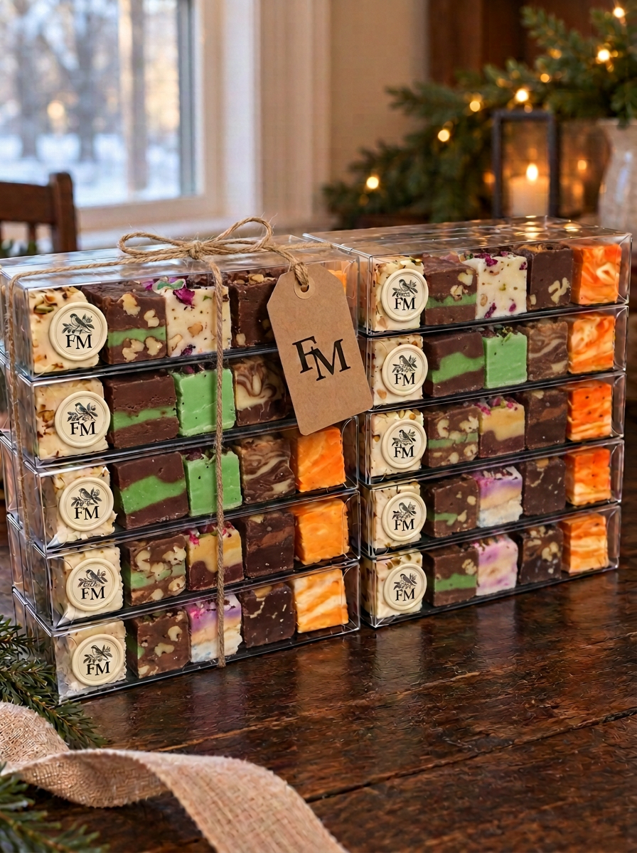 Fudge Sample Packs & Custom Boxes