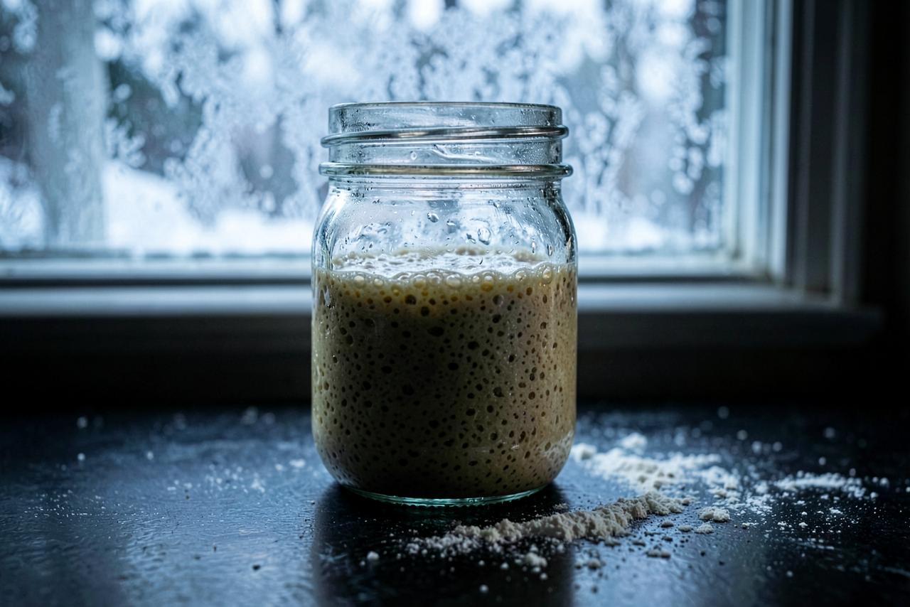 Keeping a starter through a Maine winter