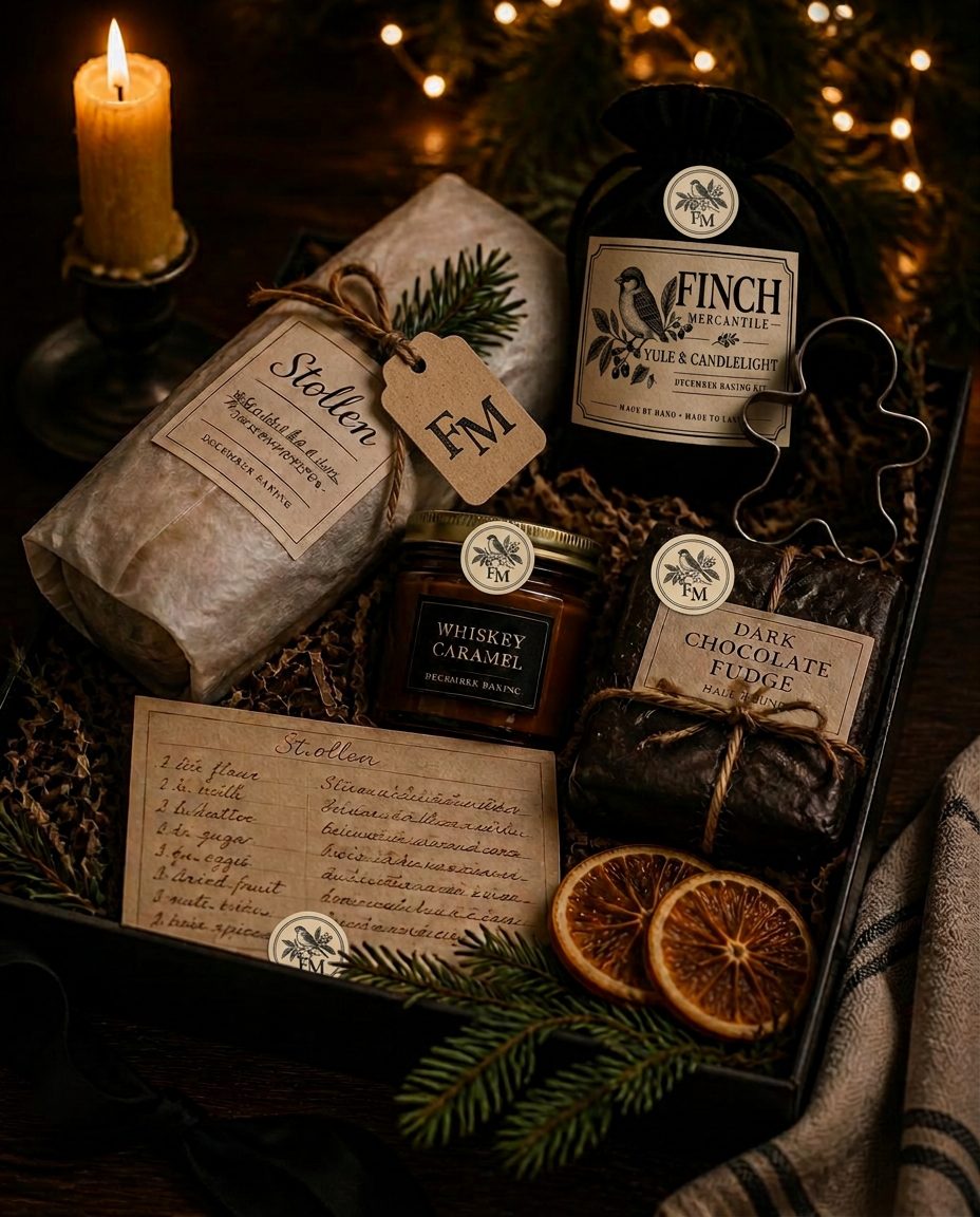 December — Yule & Candlelight — Baking kit