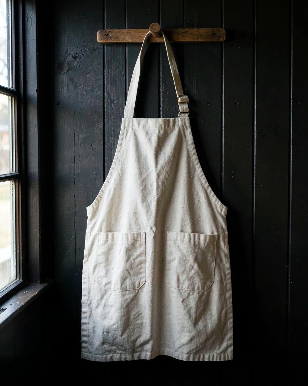 Linen Kitchen Apron
